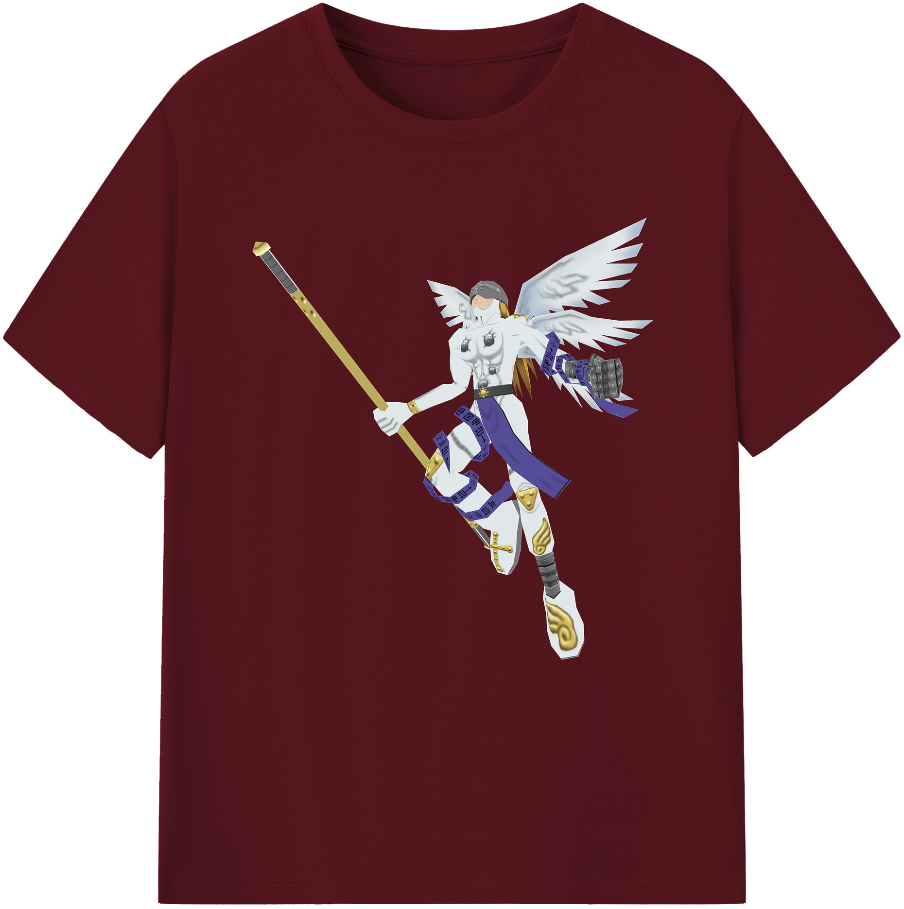 （画像用） Digimon デジタルモンスター/デジモン 綿100％半袖Tシャツ（フロントプリント）